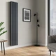 Радіатор дизайнерський Ideale Adele 12 6/1800/354 антрацит - изображение 1
