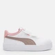 Подростковые кеды для девочки Puma Carina 3.0 V PS 40147818 35 (2.5UK) Puma White-Sandstone (4069161511172) - изображение 1
