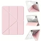 Чохол iPad 7/8/9 10.2" 2019-2021 | Air 3 10.5" | Pro 10.5" Acrylic Clear Frame Transformer Pen Slot light pink - зображення 1