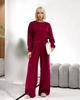 Жіночий прогулянковий костюм (кофта+штани) Uaclothes 38-40 Бордовий (like36914-1734113146) - зображення 5