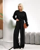 Жіночий прогулянковий костюм (кофта+штани) Uaclothes 46-48 Чорний (like36916-173431350) - изображение 2