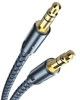 Кабель ESSAGER Monster 3.5mm to 3.5mm Jack Audio Cable 0.5m Gray (EYP35-DYB0G) - изображение 2