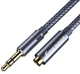 Кабель ESSAGER Monster Headphone Extension Cable 3.5mm Male to 3.5 mm Female 1m Grey (EYPY35-MY0G) - изображение 2