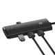 USB-хаб Baseus Lite Series USB to 4xUSB 3.0 5 Гбит/с 1m Black (WKQX030101) - изображение 4