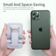 Підставка для телефону/планшета ESSAGER Knight Foldable Desk Mobile Phone Holder Plastic Stand White (EZJZM-QSSJ02) - зображення 3