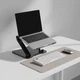 Подставка для ноутбука RTAKO RS-CP75D 3-Level Rotating Laptop Stand Black (6930539537286) - изображение 3