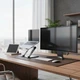 Подставка для ноутбука RTAKO RS-CP75D 3-Level Rotating Laptop Stand Black (6930539537286) - изображение 5