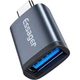 Переходник ESSAGER Soray OTG USB 3.0 Female to USB-C Male Grey (EZJAC-SRA0G) - изображение 1
