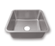 Кухонна мийка Nett NS-4643 46×43 см, під стільницю, товщина 1 мм з нержавіючої сталі 304 - изображение 3