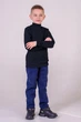 Водолазка с начесом классическая Смайл Тайм Warming SmileTime черная, рост 134 (ZP2-02-1) - изображение 2