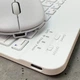 Беспроводной комплект Primo NB03 Bluetooth клавиатура и мышка - White - изображение 4