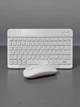 Беспроводной комплект Primo NB03 Bluetooth клавиатура и мышка - White - изображение 5
