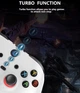 Беспроводной геймпад T-S102 Pro Bluetooth / 2.4G контроллер с вибрацией, для Switch, PS3, Windows, Android, iOS, Steam - White - изображение 3