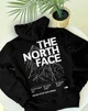Чоловіче демісезонне худі The North Face з принтом XS чорне (TNFH24) - зображення 2