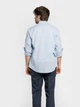 Сорочка чоловіча блакитна 100% бавовна Arber LINEN SHIRT 1 41 зріст 4 блакитний (M05.04.06.611) - зображення 3