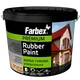 Краска резиновая универсальная Farbex Rubber Paint, графит 6кг - изображение 1