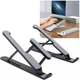 Підставка для ноутбука VHG X2 Foldable Laptop Stand Silver 213*215*15 мм, складана, пластикова - зображення 4