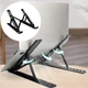 Підставка для ноутбука VHG X2 Foldable Laptop Stand Silver 213*215*15 мм, складана, пластикова - зображення 5