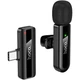Микрофонная радиосистема Hoco L20 USB-C Black (6942007655491) [158602] - изображение 2