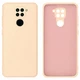 Чохол Silicone Case for Xiaomi Redmi Note 9 Cream - изображение 1