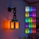 Настінний RGB нічник-ліхтар Minecraft 16 кольорів з пультом, акумулятор 500 mAh, Type-C, піксельний дизайн - изображение 6