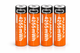Акумуляторні батарейки AA 1.5V PUJIMAX Li-Ion 4255 mWh, USB-C зарядка, 4 шт (4шт+кабель+коробка) Помаранчеві - изображение 1