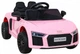 Samochód elektryczny dla dzieci Audi R8 na akumulator dla dzieci + Pilot + EVA + Wolny Start + MP3 LED Różowy (PA.HL1818.ROZ) (5903864914771) - obraz 1