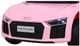 Samochód elektryczny dla dzieci Audi R8 na akumulator dla dzieci + Pilot + EVA + Wolny Start + MP3 LED Różowy (PA.HL1818.ROZ) (5903864914771) - obraz 2