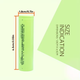 Акумулятор промисловий 4шт. 18650 Li-Ion ND 2500 mAh 3.7V (Фактична ємність 2500+ mAh) — Високострумовий, Flat Top (Плоский контакт) - зображення 2