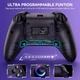 Геймпад ECHTPower беспроводной для Switch/PC/iOS/Android, 1000 мАч, RGB, макро топки, вибрация - изображение 4