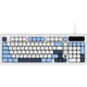 Клавиатура Ajazz AF98 USB UA White/Blue (AF98-GB) - изображение 1