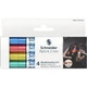 Набор маркеров Schneider металлик Paint-It 2,0 мм 4 шт (ML01111502) - изображение 1