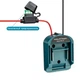 Адаптер питания от аккумулятора Makita 14/18В, 30А AWG14, переходник MT-101 - изображение 5