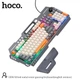 Клавіатура ігрова Hoco дротова з RGB підсвічуванням UA/ru/EN Layouts (DI98) - зображення 4