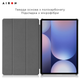 Чохол для планшета Samsung Galaxy Tab S10 Plus 12.4 Чорний Полікарбонат з захисною плівкою - зображення 8