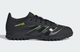 Сороконіжки ADIDAS PREDATOR CLUB TF Jr для дітей чорний/салатовий size 35/21.2см - изображение 1
