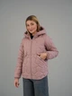Жіноча куртка з капюшоном демісезонна молодіжна UF-Fashion KS-KL бежевий М - зображення 2