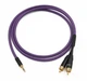 Аудиокабель Melodika Purple Raine stereo jack cable 3.5mm - 2x RCA length 1,5m (MDMJ2R15) - изображение 3