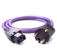Сетевой кабель Melodika Purple Raine Power cable Schuko-IEC C13 3x2,5mm2 length 2m (MDP20) - изображение 2