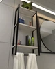 Настінна полиця в стилі лофт EcoLoft Мері DSP-1418-2 Дуб Кортона - зображення 2