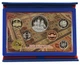 Набір монет Японія набір із 7 монет 2010 Proof 120 років відносин між Японією та Туреччиною 1 - 500 єн, 50 лір (срібло) - зображення 1