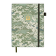 Недатированный дневник А5 BuroMax "Military" 168 листов м/обл светло-зеленый "пиксель" на резинке (BM.20700-15) - изображение 1