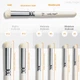 Набор кистей Lonely Finger для dry brush, 6 шт (№2–12), натуральный ворс козы - изображение 2