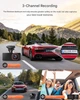 Автомобильный видеорегистратор Bestsee M22PRO-DE 2.5K с тремя камерами, 2.35" IPS, черный - изображение 8