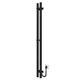Рушникосушка електрична HEATPRO Kirin P2 1400x75 вуглецева сталь (Чорний) ( BH-KR1400752E.B ) - зображення 2