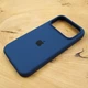Чехол Silicone Case для iPhone 17 Pro Max Navy Storm - изображение 2