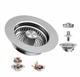 Слив для сифона VALESO DR108 нержавеющая сталь 1 1/4" сатин PLS-A49842 - изображение 2