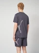 Футболка спортивная для тренировок длинная мужская Puma Train All Day Big Cat 52672198 2XL Galactic Gray-White с принтом (4069162172273) - изображение 2