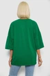 Футболка женская с принтом темно-зеленый 244R3008 AGER 4XL - изображение 4