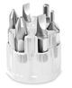 Аккумуляторная отвертка Domotec 10382 3.6V с 6 битами и патроном HEX 1/4 Blue (3_07875) - изображение 6